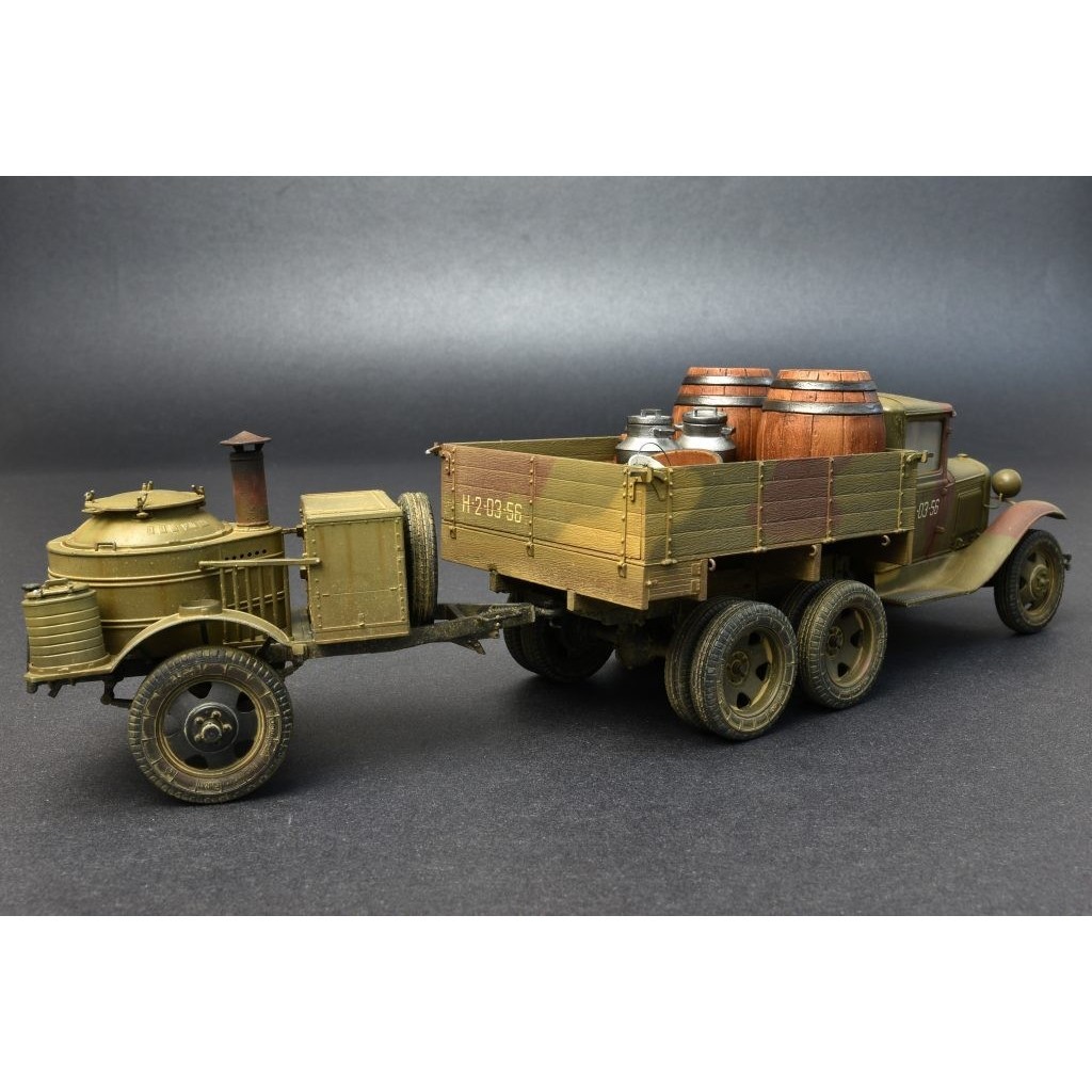 MiniArt Soviet 2 Ton Truck AAA Type w/Field Kitchen (1:35)
