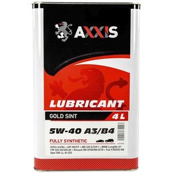 Axxis Gold Sint 5W-40 A3/B4 4L