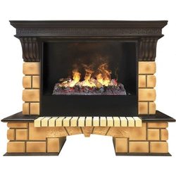 RealFlame Stone Brick 3D Cassette 630