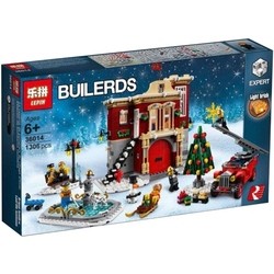 Lepin Winter Village Fire Station 36014