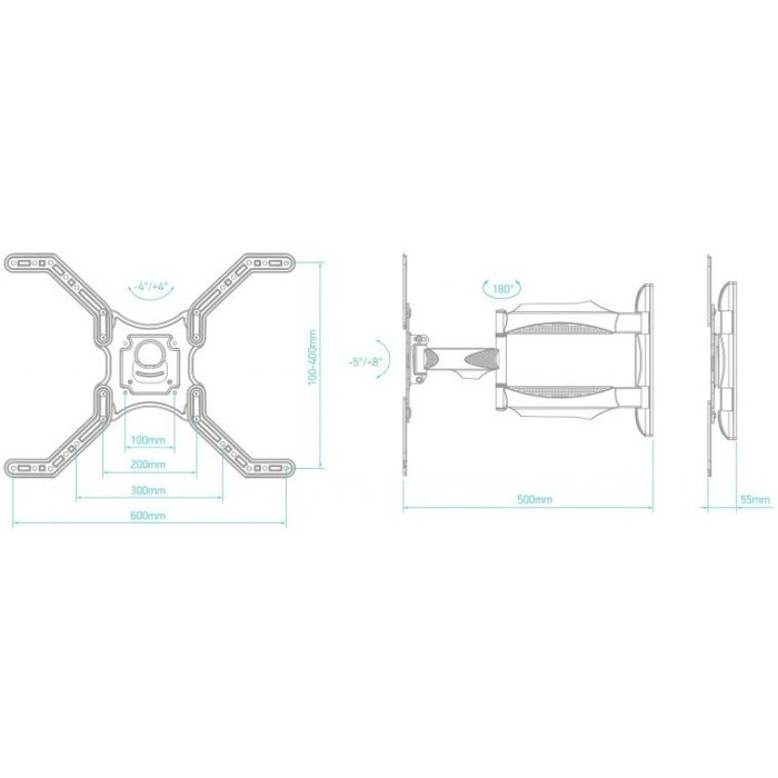 Настенный кронштейн onkron. Кронштейн Onkron g120. Onkron m4 для 32