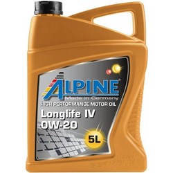 Alpine Longlife IV 0W-20 5L