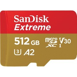 SanDisk Extreme V30 A2 microSDXC UHS-I U3 512Gb
