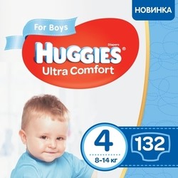 Huggies Ultra Comfort Boy 4 / 132 pcs