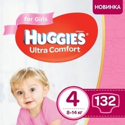 Huggies Ultra Comfort Girl 4 / 132 pcs