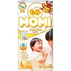 Momi Premium Diapers L / 50 pcs
