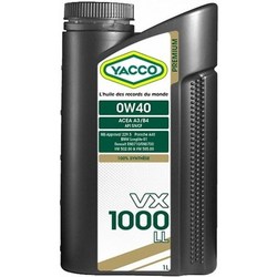 Yacco VX 1000 LL 0W-40 1L