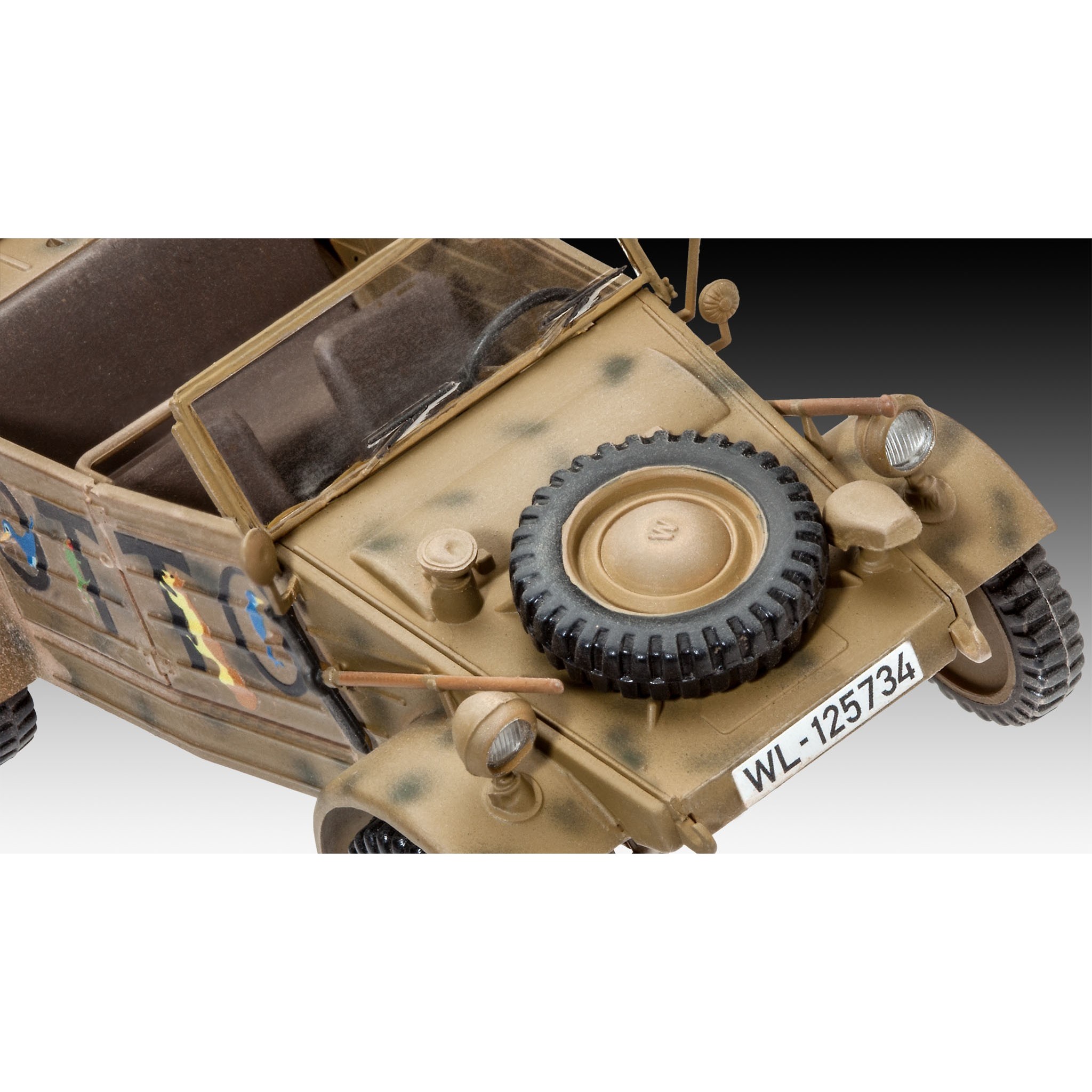 Revell German Staff Car Type 82 Kuebelwagen (1:35)