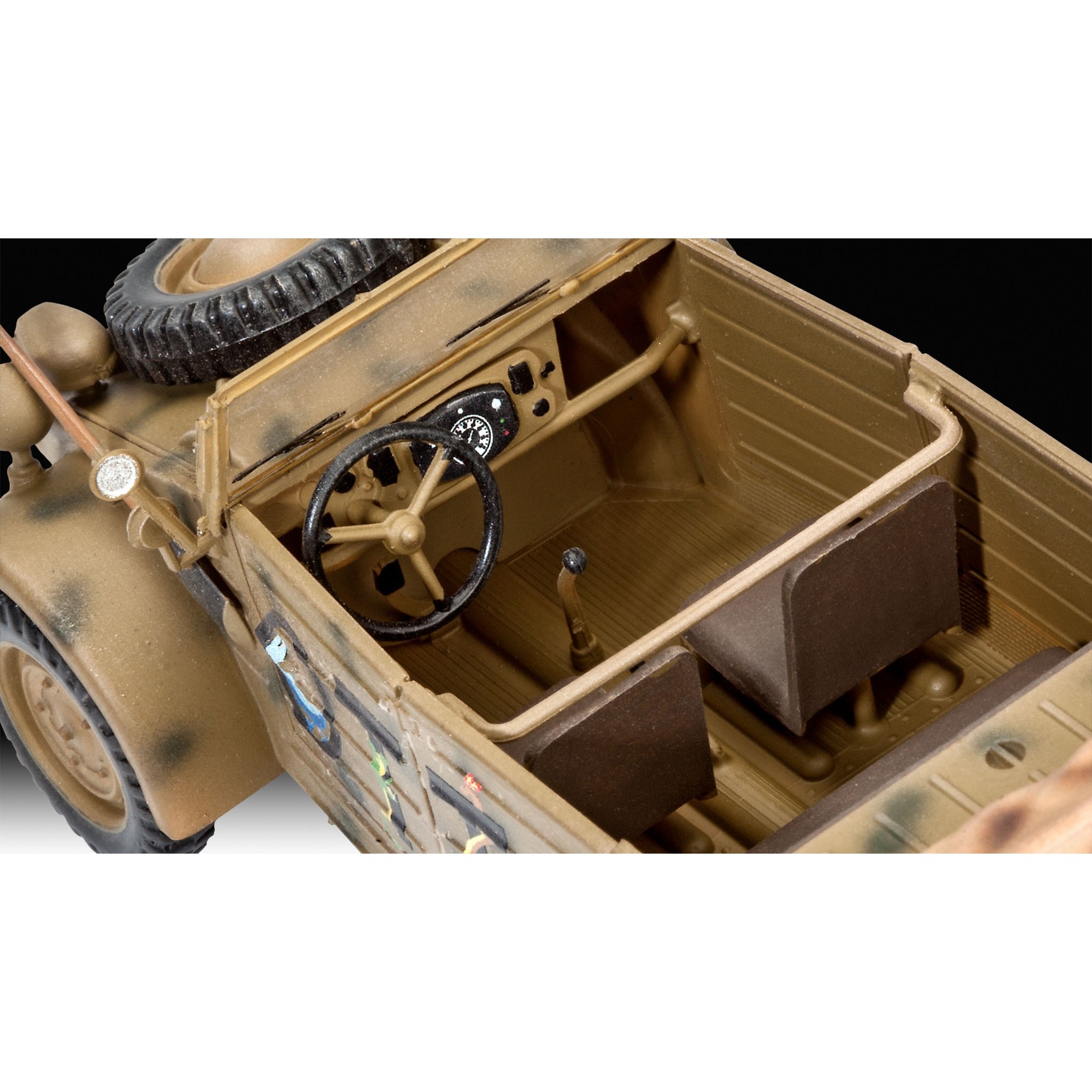 Revell German Staff Car Type 82 Kuebelwagen (1:35)
