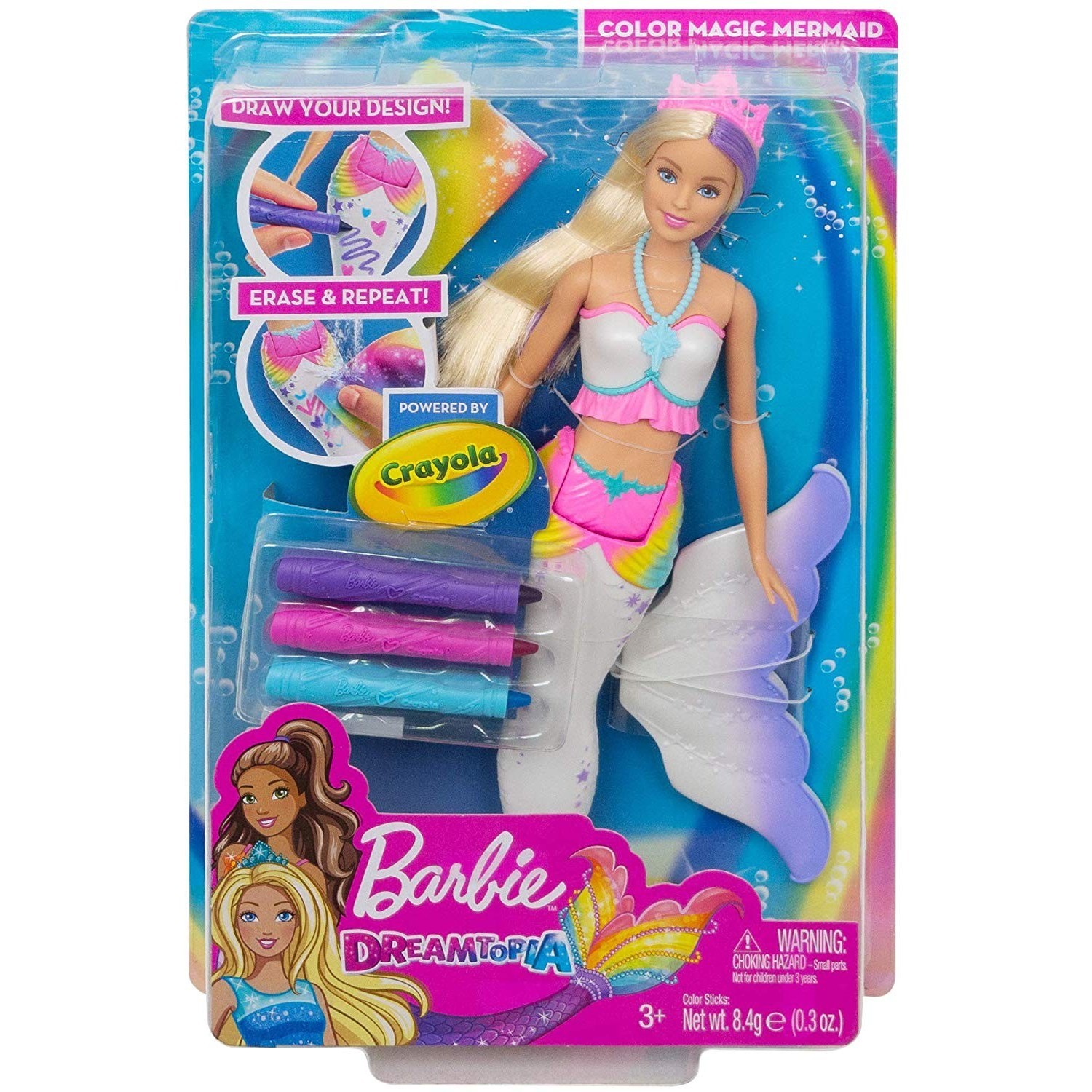 Barbie Dreamtopia Color Magic Mermaid GCG67
