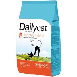 Dailypet Adult Cat Indoor Turkey/Rice 1.5 kg