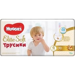 Huggies Elite Soft Pants 6 / 40 pcs