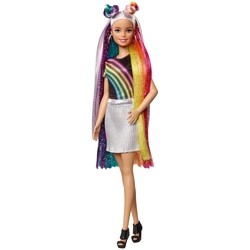 Barbie Rainbow Sparkle Hair FXN96