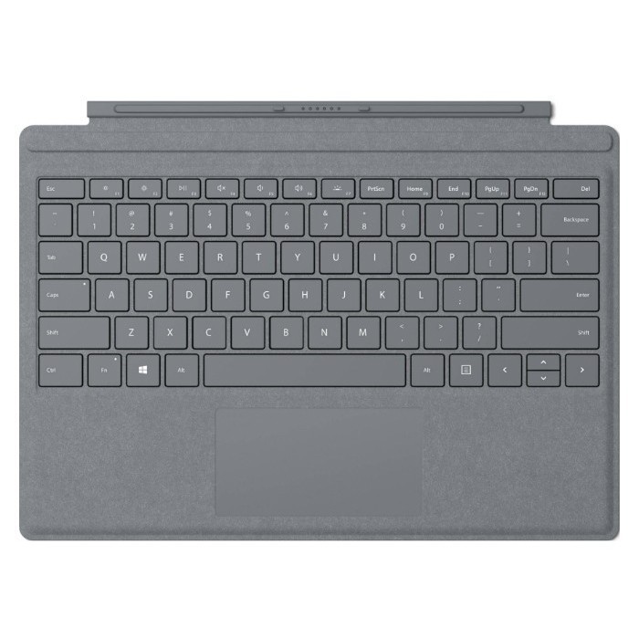 Microsoft Surface Pro 5/6 Type Cover (серебристый)