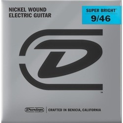 Dunlop Super Bright Nickel Wound Hybrid 9-46