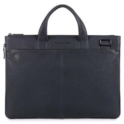 Piquadro Small Expandable Laptop Briefcase 15.6 (синий)