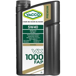 Yacco VX 1000 FAP 5W-40 2L