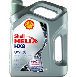 Shell Helix HX8 0W-30 4L