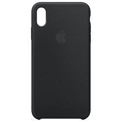 Apple Silicone Case for iPhone XS Max (черный)