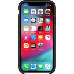 Apple Silicone Case for iPhone X/XS (черный)