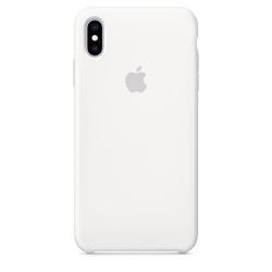 Apple Leather Case for iPhone XS Max (белый)