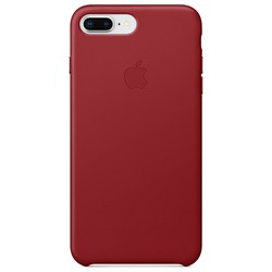 Apple Leather Case for iPhone 7 Plus/8 Plus (красный)