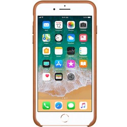 Apple Leather Case for iPhone 7 Plus/8 Plus (песочный)