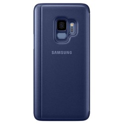 Samsung Clear View Standing Cover for Galaxy S9 (синий)