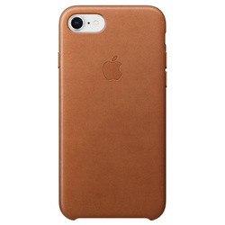 Apple Leather Case for iPhone 7/8 (коричневый)