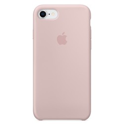 Apple Silicone Case for iPhone 7/8 (бежевый)