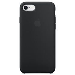 Apple Silicone Case for iPhone 7/8 (черный)