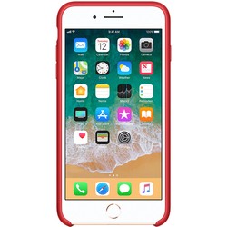 Apple Silicone Case for iPhone 7 Plus/8 Plus (красный)