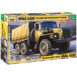 Zvezda Russian Army Truck URAL-4320 (1:35)