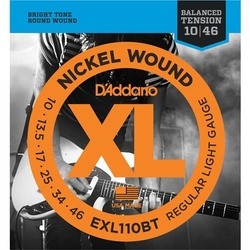 DAddario XL Nickel Wound Balanced Regular 10-46