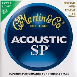 Martin SP Bronze Acoustic 12-String 10-47