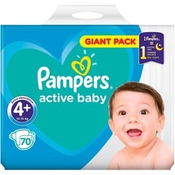 Pampers Active Baby 4 Plus / 70 pcs