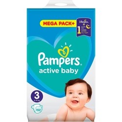 Pampers Active Baby 3 / 152 pcs