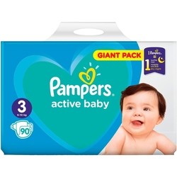 Pampers Active Baby 3 / 90 pcs