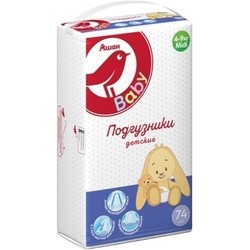 Auchan Diapers 3 / 74 pcs