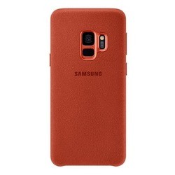 Samsung Alcantara Cover for Galaxy S9 (оранжевый)