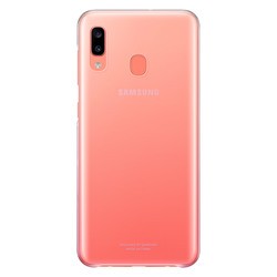 Samsung Gradation Cover for Galaxy A20 (розовый)