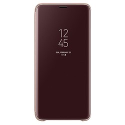 Samsung Clear View Standing Cover for Galaxy S9 Plus (золотистый)