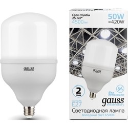 Gauss LED ELEMENTARY T140 50W 6500K E27 63235