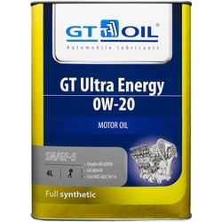 GT OIL GT Ultra Energy 0W-20 4L