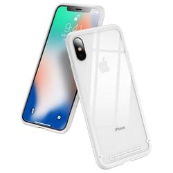 BASEUS See-through Glass Case for iPhone Xs Max (белый)