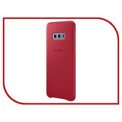 Samsung Leather Cover for Galaxy S10e (красный)