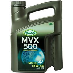 Yacco MVX 500 4T 15W-50 4L