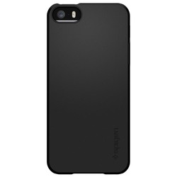 Spigen Thin Fit for iPhone 5/5S/SE (черный)
