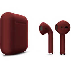 Apple AirPods 2 with Charging Case (бордовый)