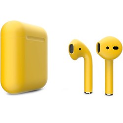 Apple AirPods 2 with Charging Case (желтый)